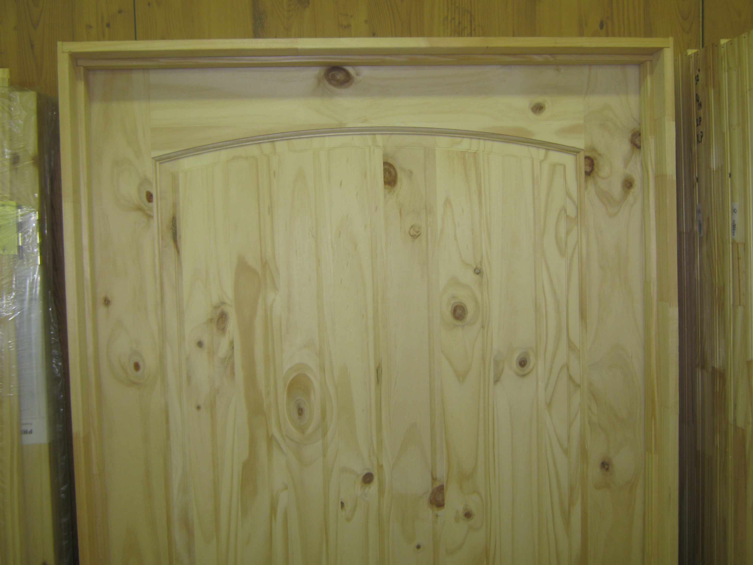 2 8 x 6 8 interior doors in knotty pine